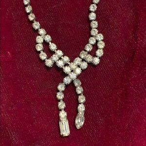 Vintage crystal necklace